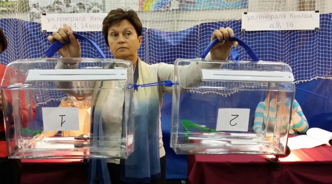 Comparto con ustedes:  experiencia de misión como observador electoral en la Federación de Rusia.